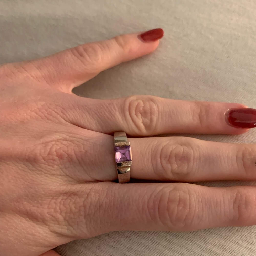 amethyst ring - Picture 2 of 4